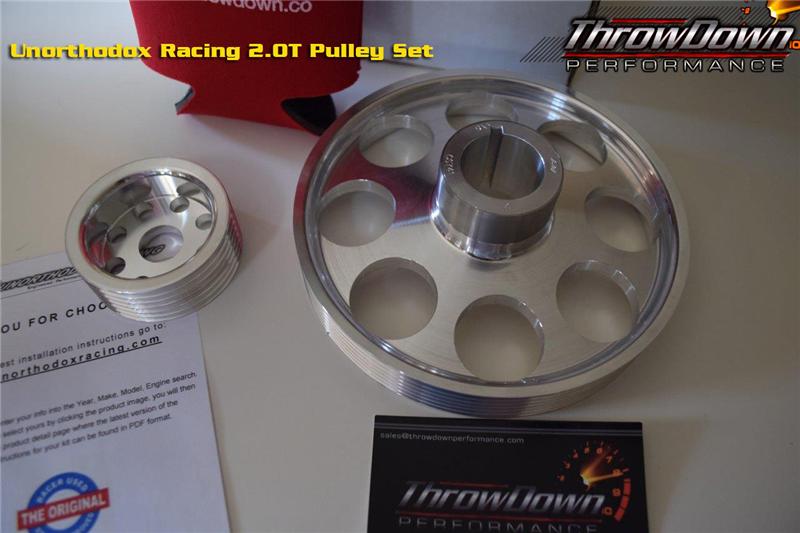 Unorthodox Racing - Stock Diameter Crank Pulley - 2008+ Genesis Coupe 2.0T / 2011+ Optima / Sonata - SS741