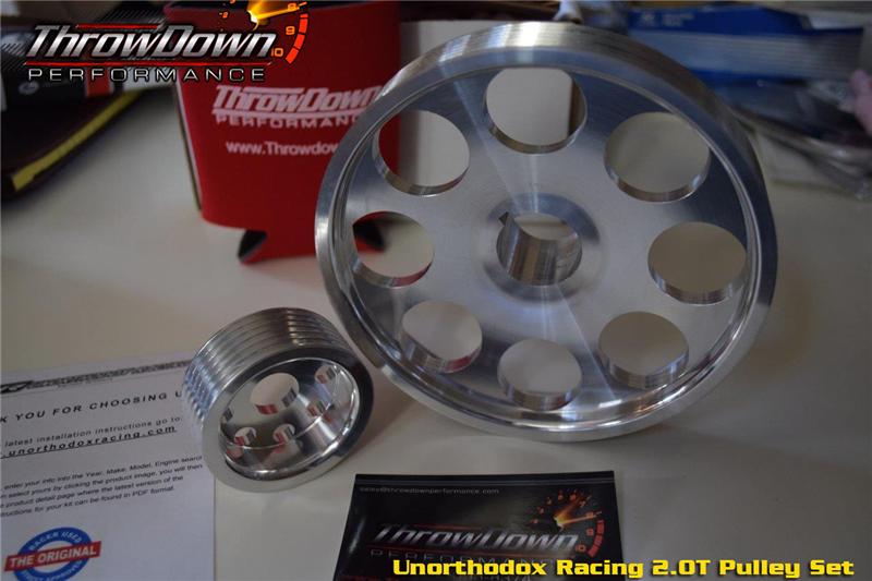 Unorthodox Racing - Stock Diameter Crank Pulley - 2008+ Genesis Coupe 2.0T / 2011+ Optima / Sonata - SS741