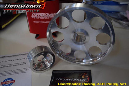 Unorthodox Racing - Stock Diameter Crank Pulley - 2008+ Genesis Coupe 2.0T / 2011+ Optima / Sonata - SS741