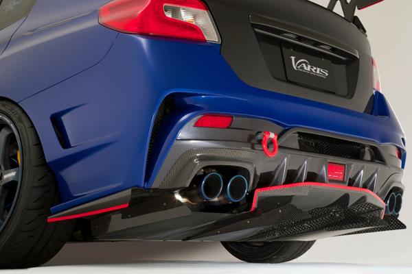 Varis Arising-II Ultimate Style Rear Bumper - Subaru WRX/STI VA