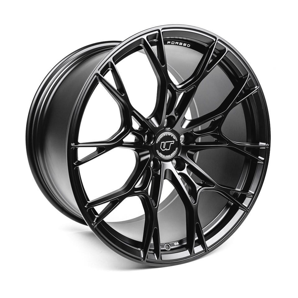 VR Forged D01 Wheel Matte Black 21x12.5 +58mm 5x120 - VR-D01-21125-58-5120-MBLK
