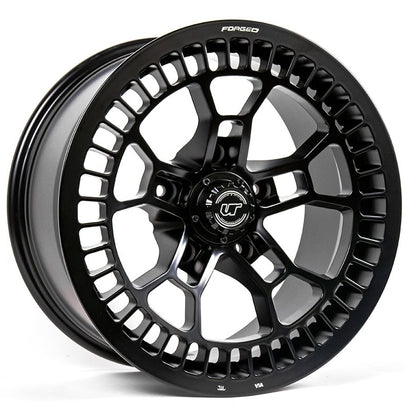 VR Forged D02 Wheel Matte Black 18x9 +12mm  5x150 - VR-D02-1890-12-5150-MBLK