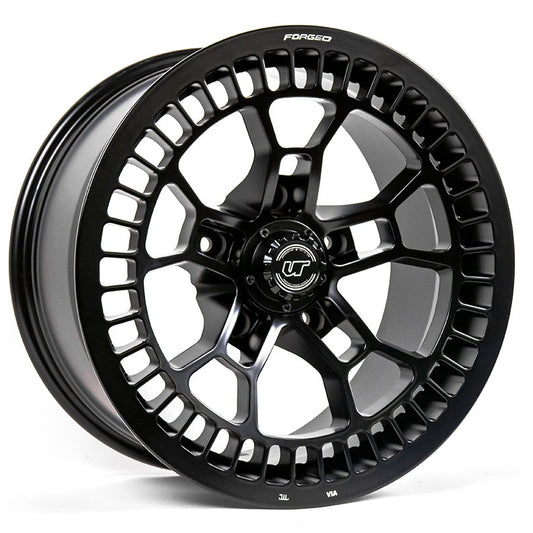 VR Forged D02 Wheel Matte Black 18x9 +12mm  5x150 - VR-D02-1890-12-5150-MBLK