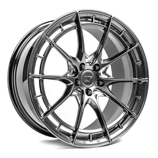 VR Forged D03-R Wheel Hyper Black 20x11 +43mm 5x112 - VR-D03R-2011-43-5112-HBLK