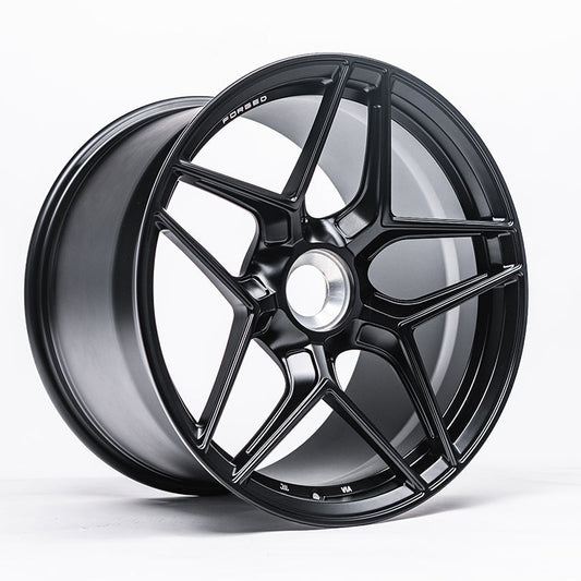 VR Forged D04 Wheel Matte Black 20x12 +45mm Centerlock - VR-D04-2012-45-CLK-MBLK