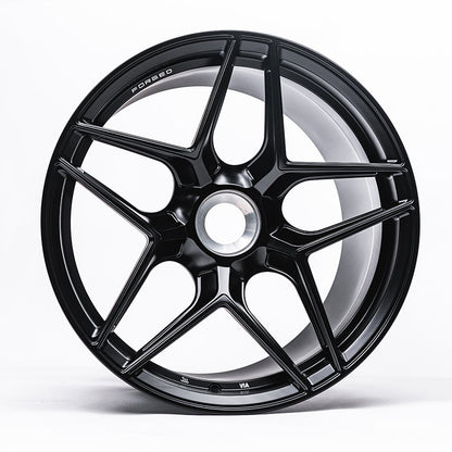 VR Forged D04 Wheel Matte Black 20x12 +45mm Centerlock - VR-D04-2012-45-CLK-MBLK