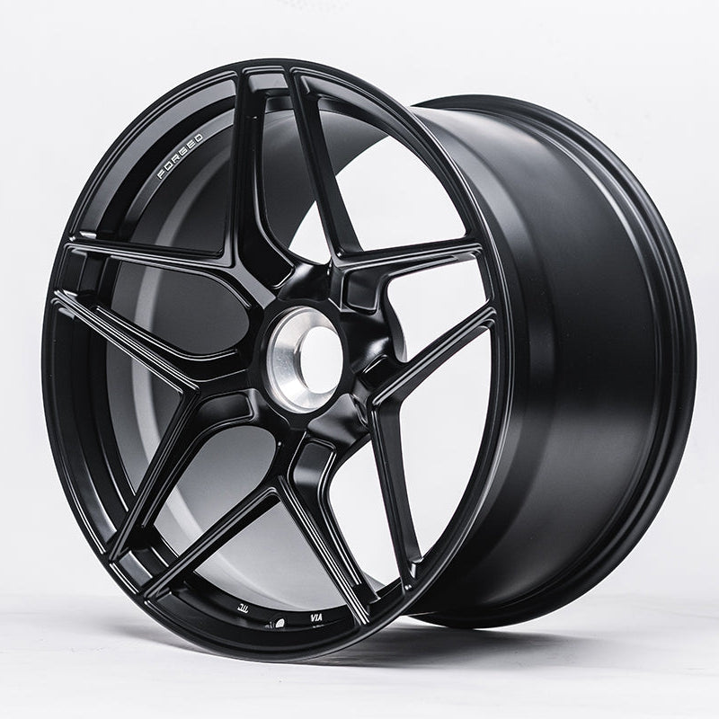 VR Forged D04 Wheel Matte Black 20x12 +45mm Centerlock - VR-D04-2012-45-CLK-MBLK