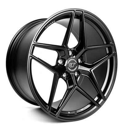 VR Forged D04 Wheel Matte Black 20x9 +35mm 5x114.3 - VR-D04-2090-35-51143-MBLK