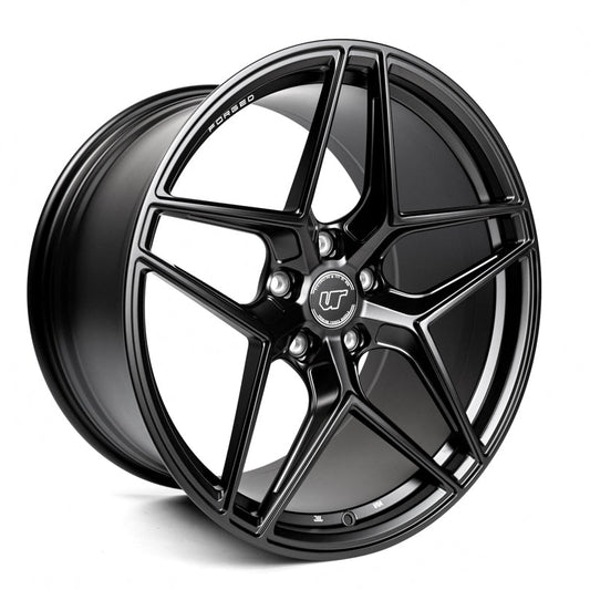 VR Forged D04 Wheel Matte Black 21x12 +45mm 5x114.3 - VR-D04-2112-45-51143-MBLK