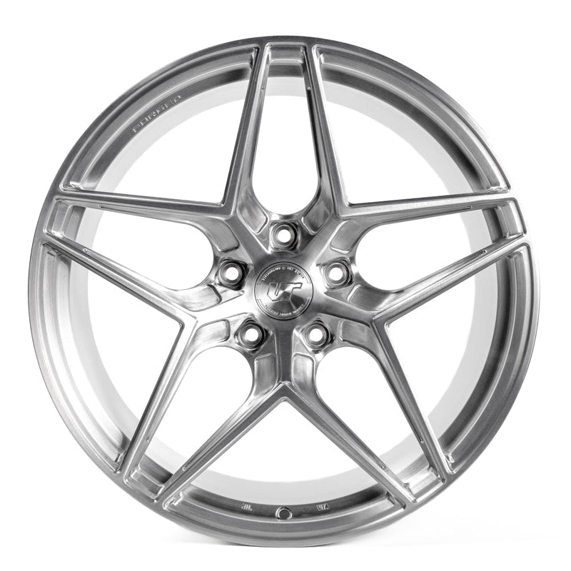 VR Forged D04 Wheel Brushed 20x9.5 +20mm 5x120 - VR-D04-2095-20-5120-BRS