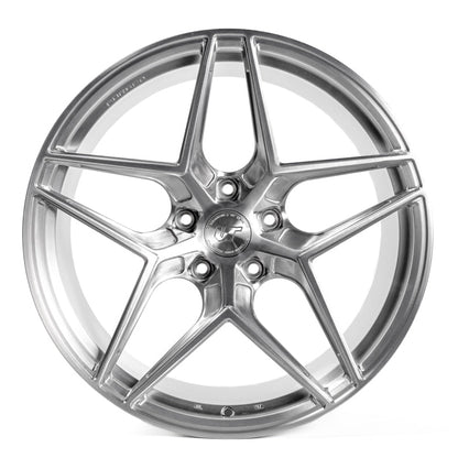 VR Forged D04 Wheel Brushed 20x9.5 +20mm 5x120 - VR-D04-2095-20-5120-BRS