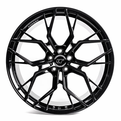 VR Forged D05 Wheel Gloss Black 20x9.5 +50mm 5x112 - VR-D05-2095-50-5112-GBLK