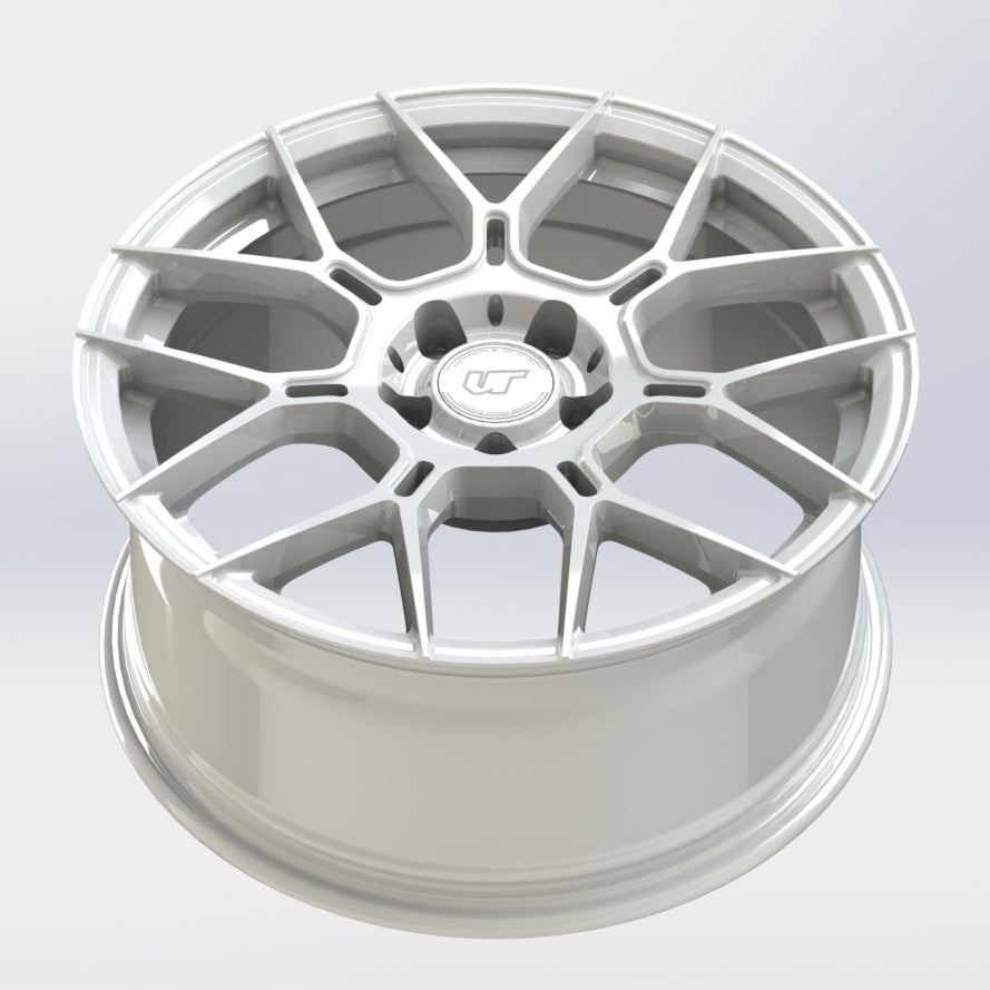 VR Forged D09 Wheel Gloss White 18x9.5 +45mm 5x120 - VR-D09-1895-45-5120-GWHT