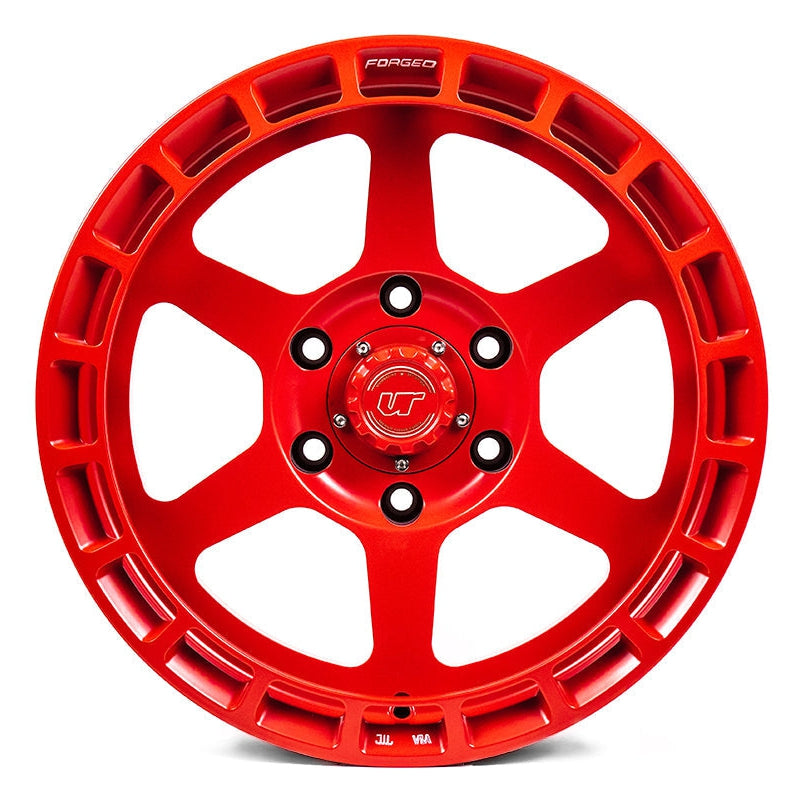 VR Forged D14 Wheel Satin Red 17x8.5 -8mm 6x139.7 - VR-D14-1785--8-61397-SRD