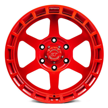 VR Forged D14 Wheel Satin Red 17x8.5 -8mm 6x139.7 - VR-D14-1785--8-61397-SRD