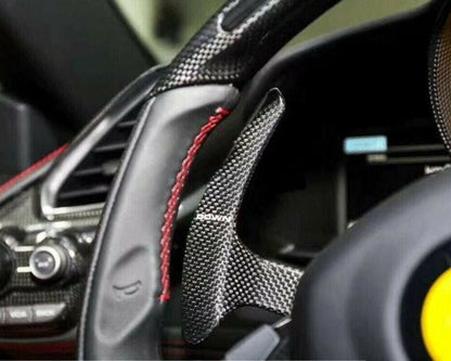 VR Bespoke Carbon Fiber Paddle Shifters for Ferrari 488 GTB