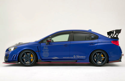 Varis Arising-II Ultimate Style Side Skirts w Air Shrouds - Subaru WRX/STI VA