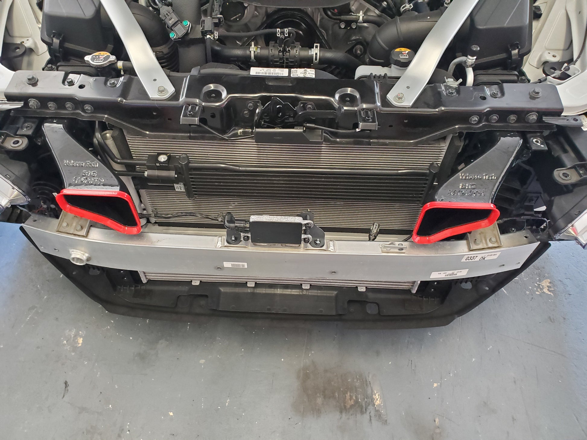 2017-2021 Genesis G70 2.0T BIG MOUTH Ram Air Intake Snorkel-C-Dub Tech