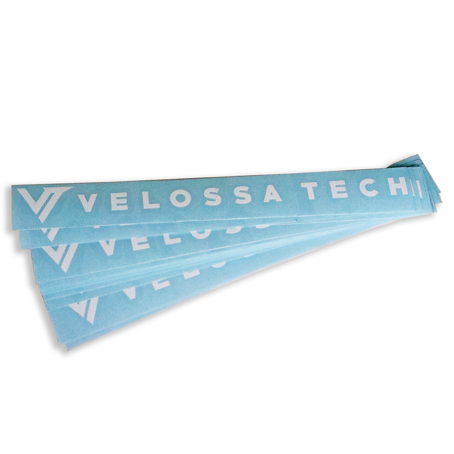 Velossa Tech Decal - White