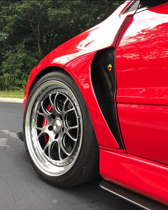 Victory Function VF-02B Front Fender Blades - Evo 9