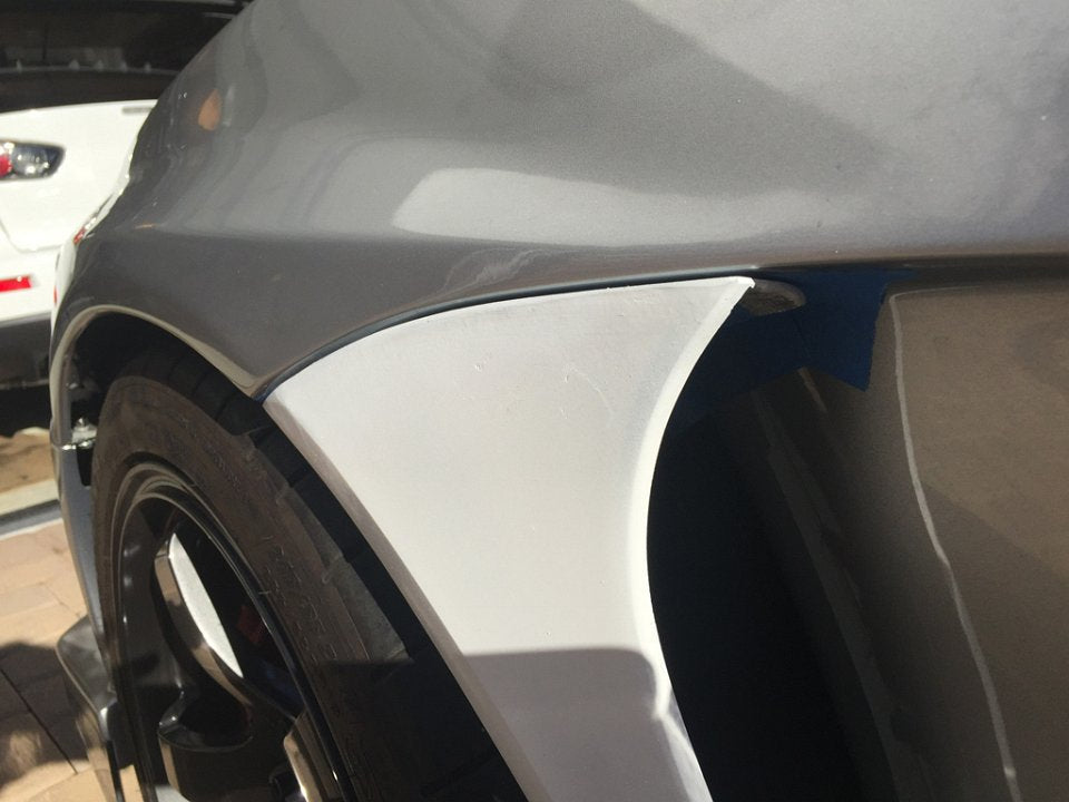 Victory Function VF-02B Front Fender Blades - Evo 9