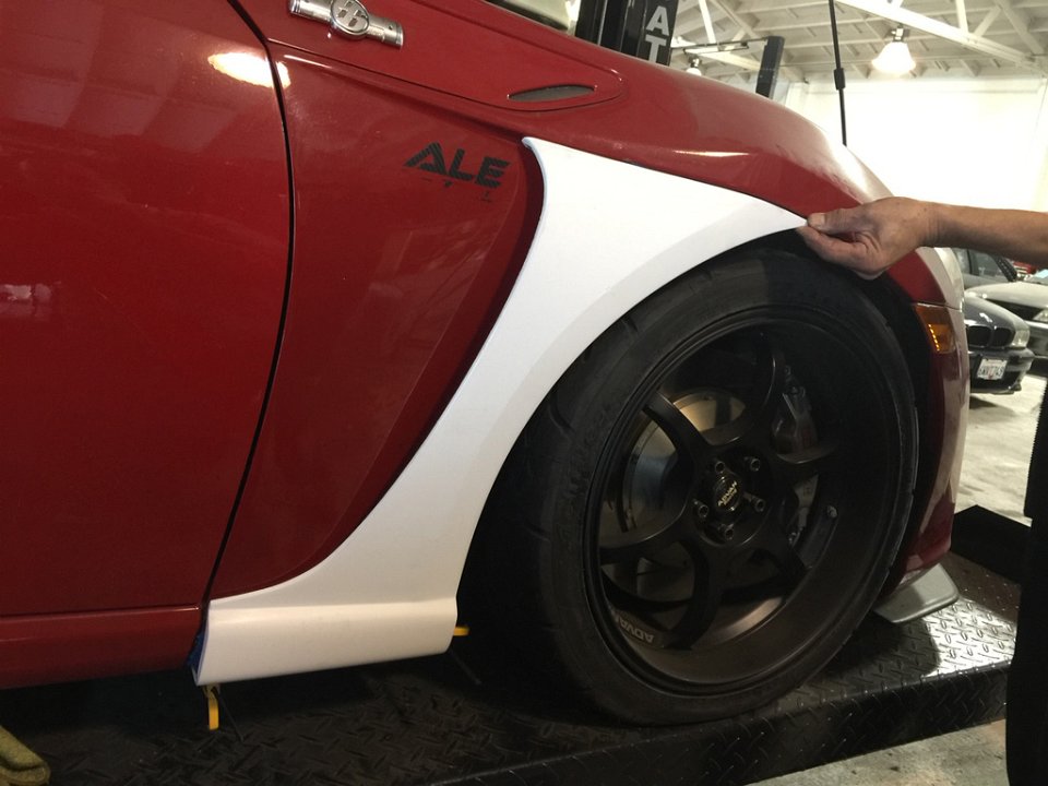Victory Function VF-RSB Front Fender Blades - FR-S / BRZ / 86