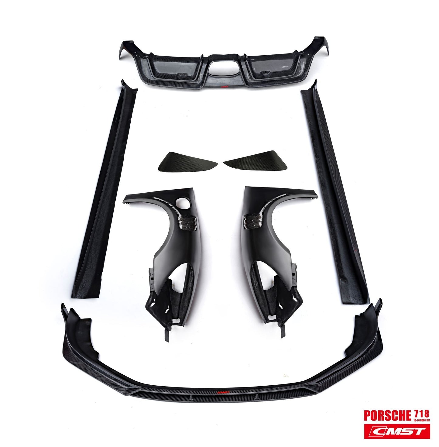 CMST Tuning Carbon Fiber Full Body Kit Style B Porsche 718 Boxster / Cayman