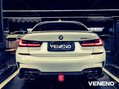 CMST Tuning Carbon Fiber Rear Diffuser for BMW 3 Series G20 G21 M340i 330i 2019-2022