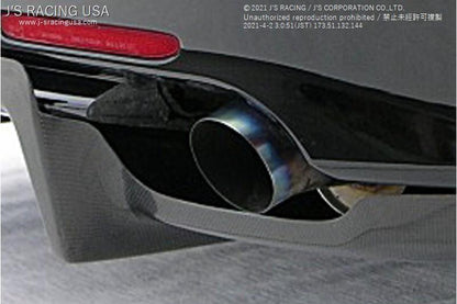 J's Racing R304 SUS 60RS Dual Exhaust: 04-08 TSX (CL7/CL9)