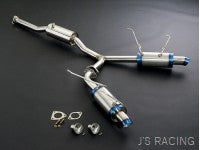 J'S RACING S2000 R304 SUS Exhaust 60RS Dual