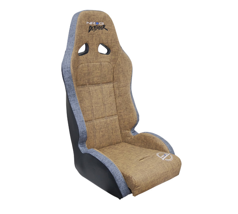 NRG Defender Seat/ Water Resistant Steel Frame Suspension - Brown - DF-100BR