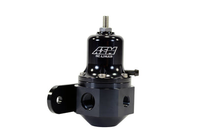 AEM High Capacity Universal Black Adjustable Fuel Pressure Regulator - 25-305BK-C-Dub Tech