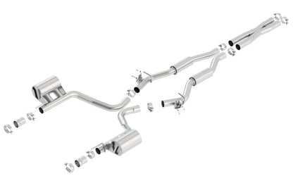 Borla 15-16 Dodge Challenger SRT 392 S-Type Catback Exhaust Single - 140677