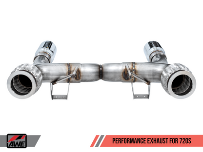 AWE Tuning McLaren 720S Performance Exhaust - Chrome Silver Tips - 3010-32040-C-Dub Tech