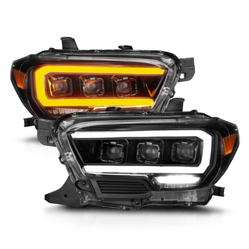 ANZO 16-22 Toyota Tacoma SR/SR5 ONLY Full LED Proj Headlights - 111562-C-Dub Tech