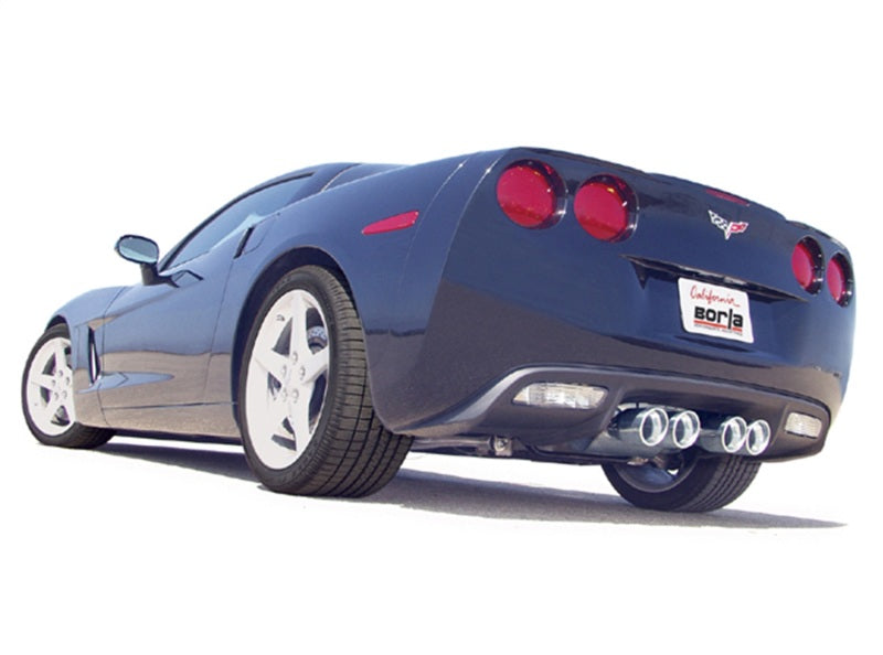 Borla 05-08 Chevrolet Corvette Coupe/Convertible 2dr 6.2L 8cyl AT/MT 6spd - 140453-C-Dub Tech