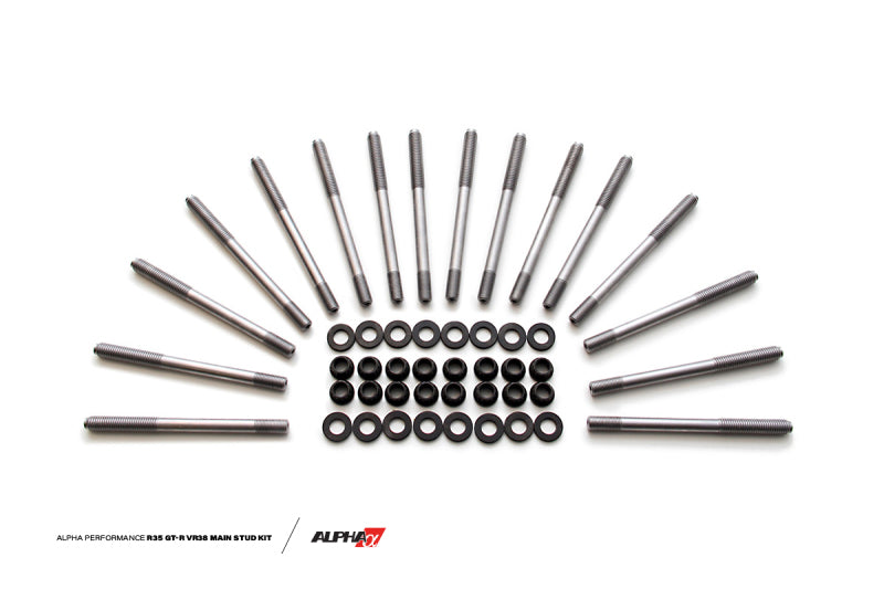 AMS Performance 2009+ Nissan GT-R R35 Alpha Main Stud Kit - ALP.07.04.0009-1