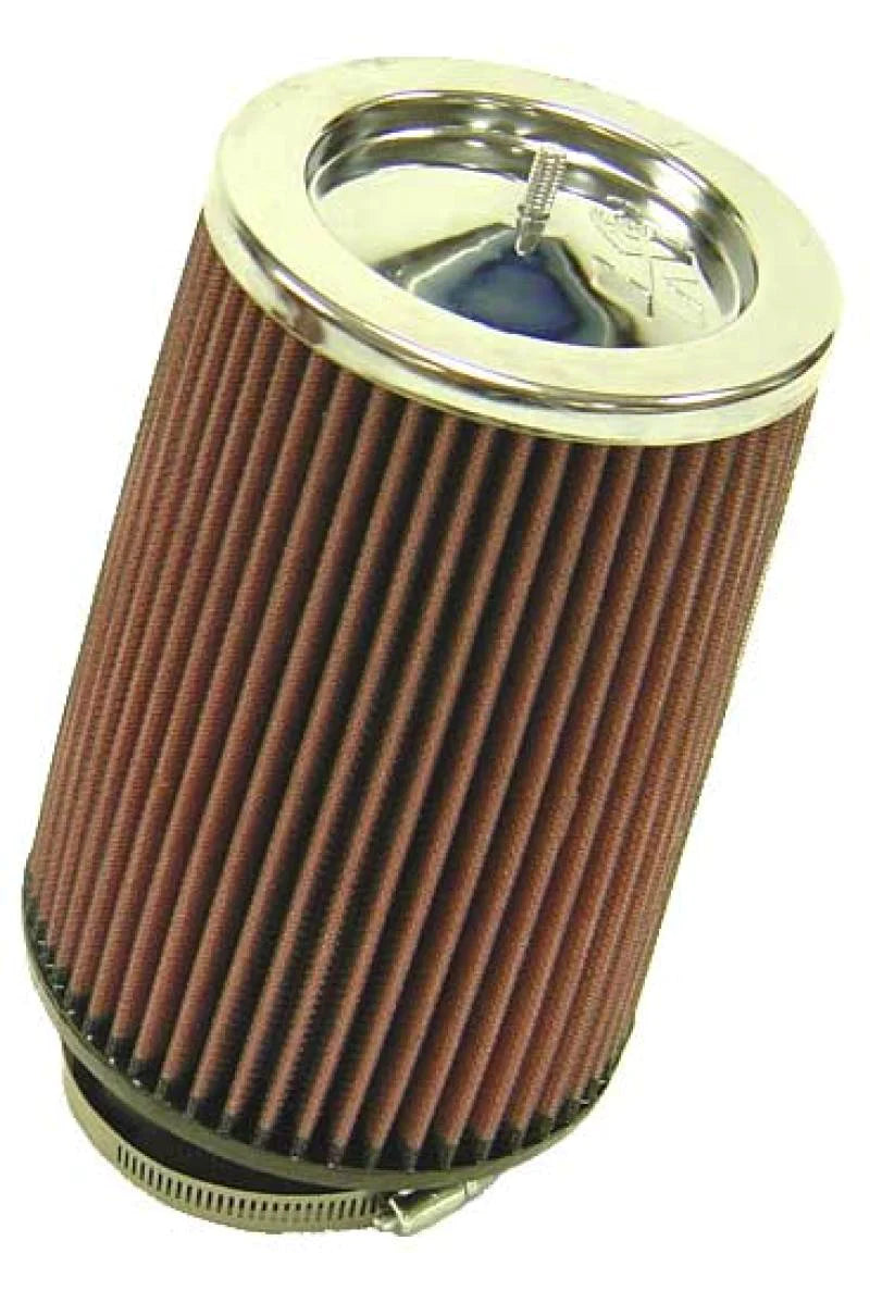 K&N Universal Round Clamp-On Air Filter 3-1/2in 10 Deg Flange - RF-1003
