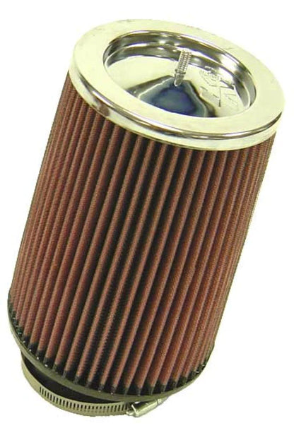 K&N Universal Round Clamp-On Air Filter 3-1/2in 10 Deg Flange - RF-1003
