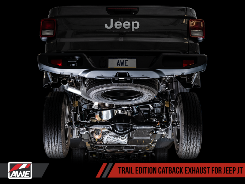 AWE Tuning 20-21 Jeep Gladiator JT 3.6L Trail Edition Cat-Back - 3015-21001-C-Dub Tech