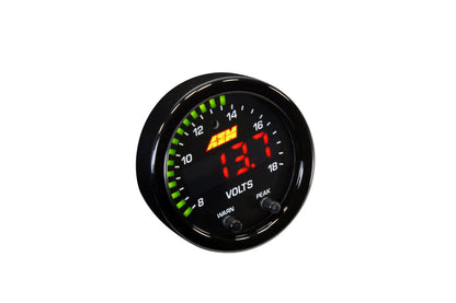 AEM X-Series 8-18V Volt Gauge - 30-0303-C-Dub Tech