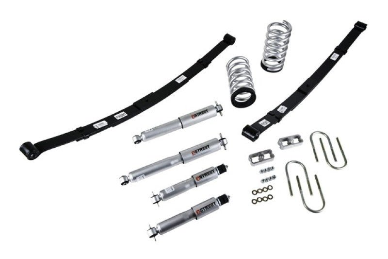 Belltech LOWERING KIT 82-93 S10 2inch-3inch/4inch SP SHOCKS - 568SP-C-Dub Tech