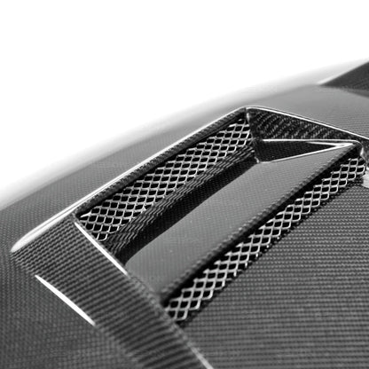 Seibon 2012+ Volkswagen Golf MK7 DV-Style Carbon Fiber Hood - HD12VWG7-DV