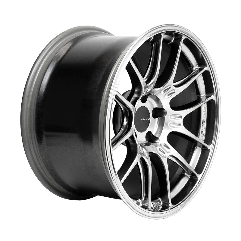 Enkei GTC02 18x10.5 5x114.3 15mm Offset 75mm Bore Hyper Silver - 534-8105-6515HB