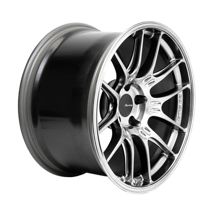 Enkei GTC02 18x10.5 5x114.3 15mm Offset 75mm Bore Hyper Silver - 534-8105-6515HB