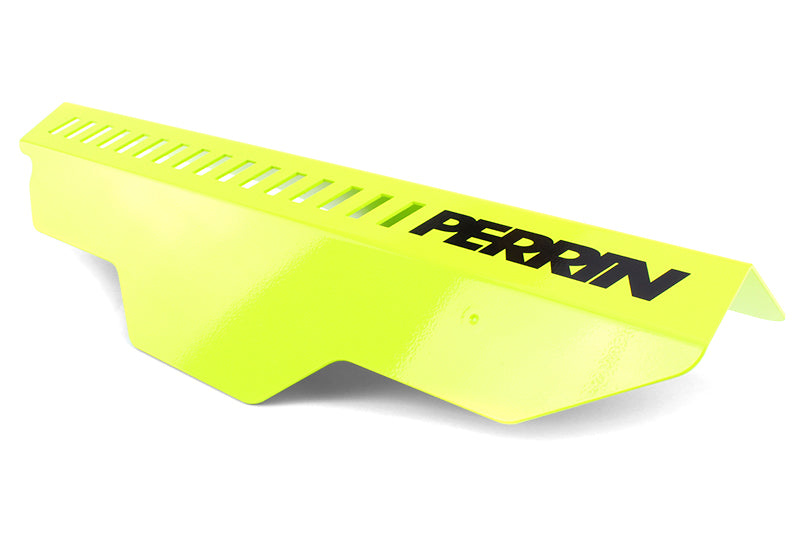 Perrin Subaru Neon Yellow Pulley Cover - PSP-ENG-150NY