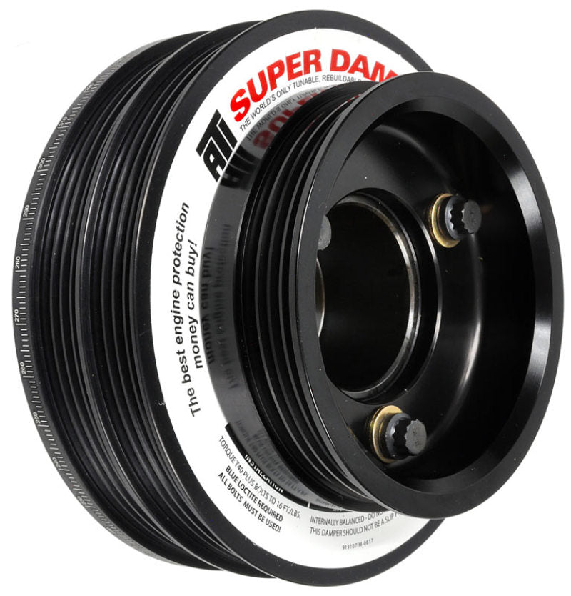 ATI Damper - 5.67in - Alum - (2) 4 Grv - ATI918599-C-Dub Tech