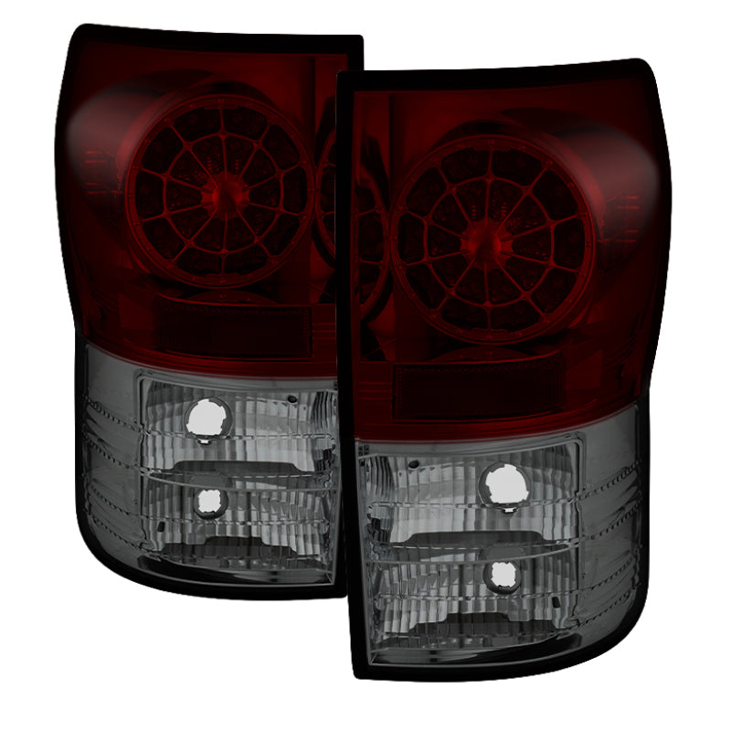 Spyder Toyota Tundra 07-13 LED Tail lights Red Smoke ALT-YD-TTU07-LED-RS - 5029614