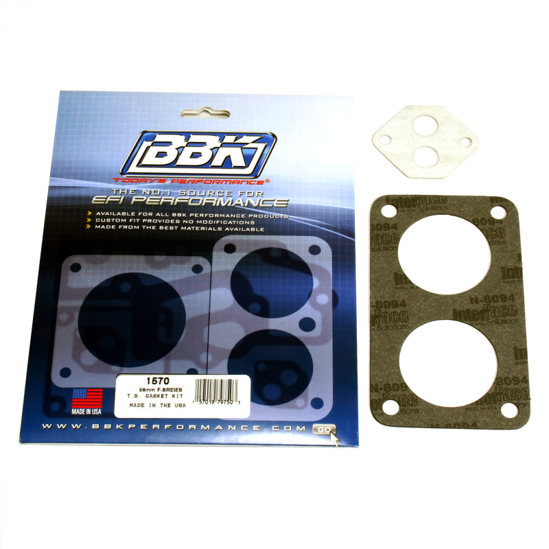 BBK 87-96 Ford F Series Truck Twin 56mm Throttle Body - 1570-C-Dub Tech