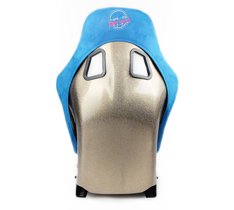 NRG FRP Bucket Seat ULTRA Edition - Medium (Blue Alcantara/Pearlized - FRP-303BL-ULTRA